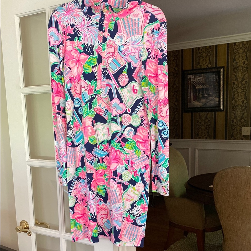 Lilly Pulitzer Vibrant Patterned Dress